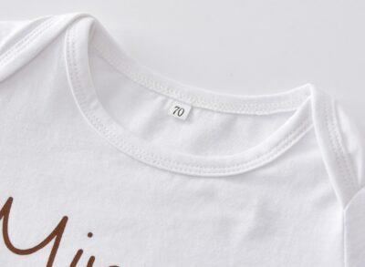 Thanksgiving Long Sleeve Bodysuit Pants Hat 3Pcs Set - Image 2