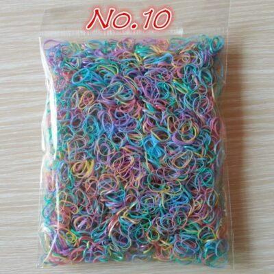 Elastic Hair Rubber Bands About 1000Pcs/Bag - Image 6