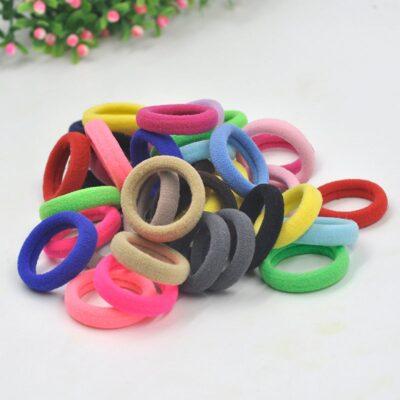Elastic Hair Bands 50 Pcs/Bag - Image 2