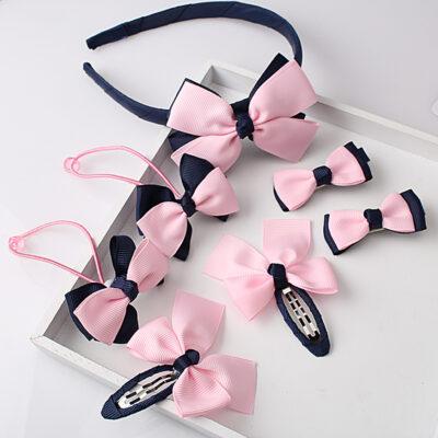 Girls Bow Headwear 7Pcs