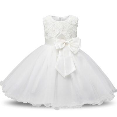 Princess Flower Girl Dress Summer Tutu Wedding Birthday Party - Image 2