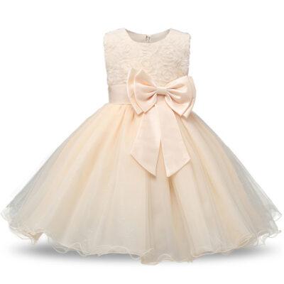 Princess Flower Girl Dress Summer Tutu Wedding Birthday Party - Image 3
