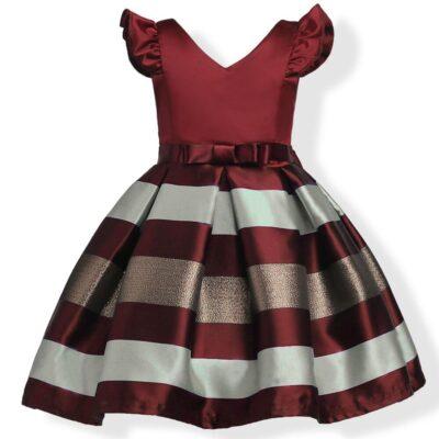Gorgeous Striped Princess Dress - Image 4