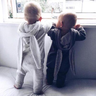 Baby Rompers Cute Cartoon Rabbit Unisex - Image 3